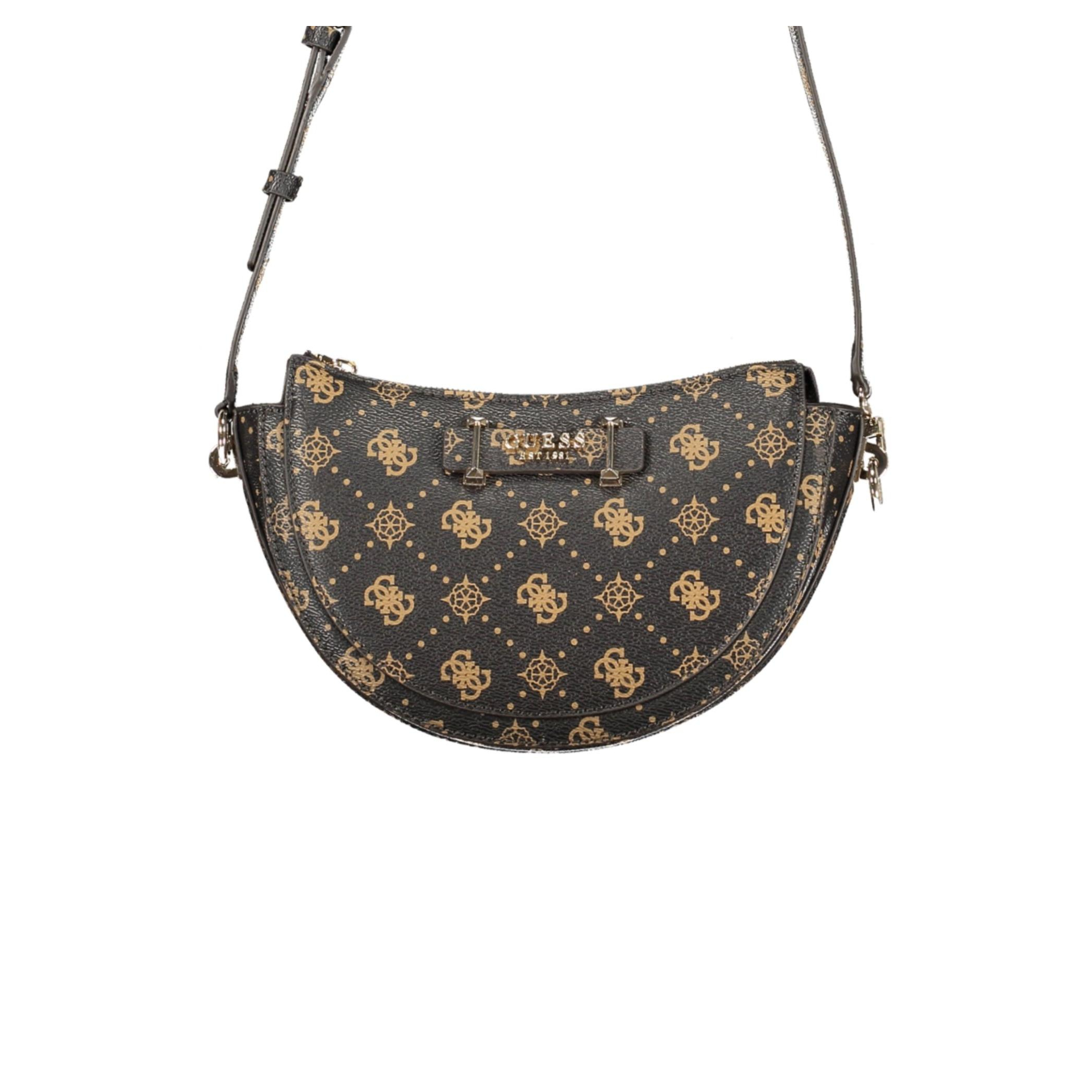 Снимка на Дамска кафява чанта  jeans GUESS