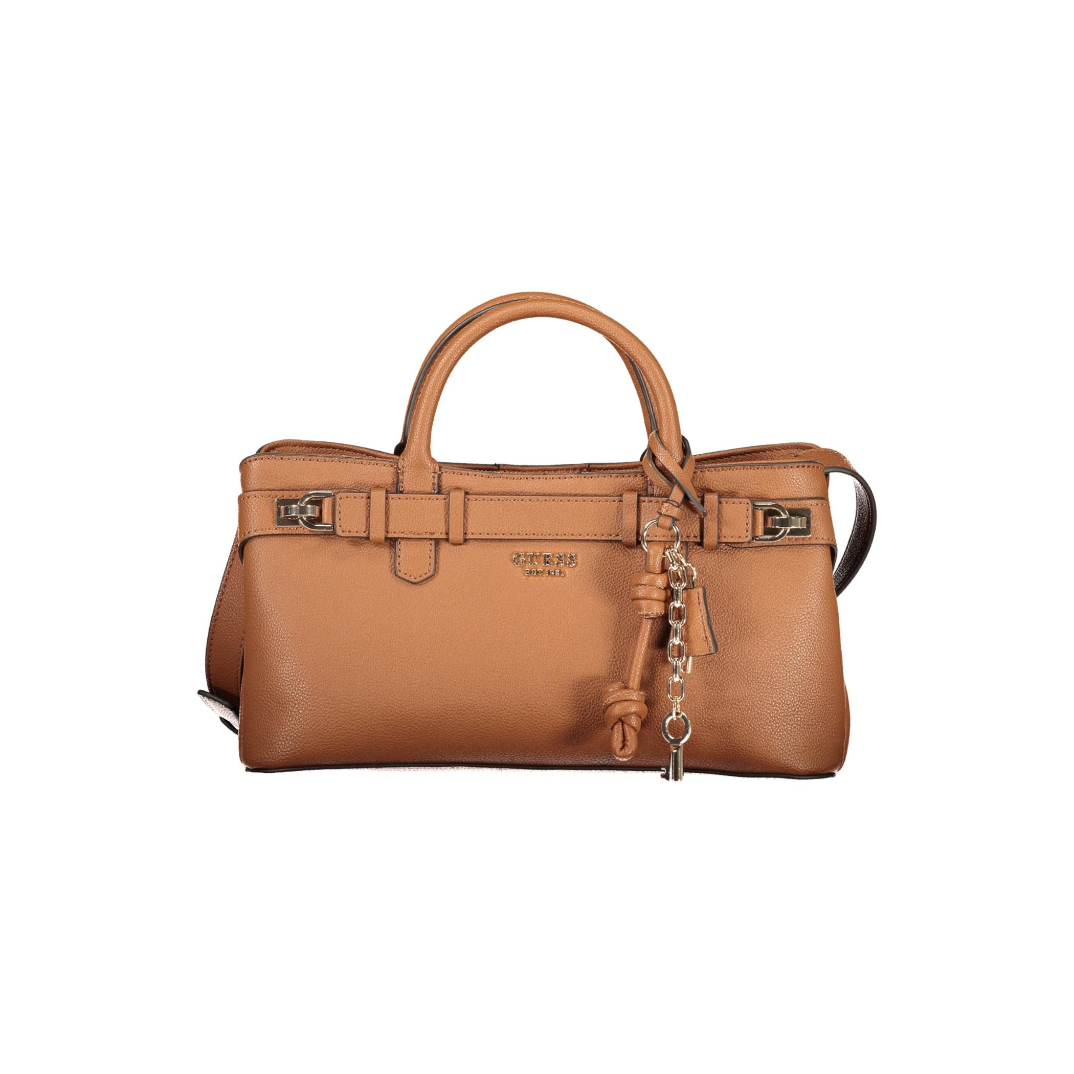 Снимка на Дамска кафява чанта  jeans GUESS