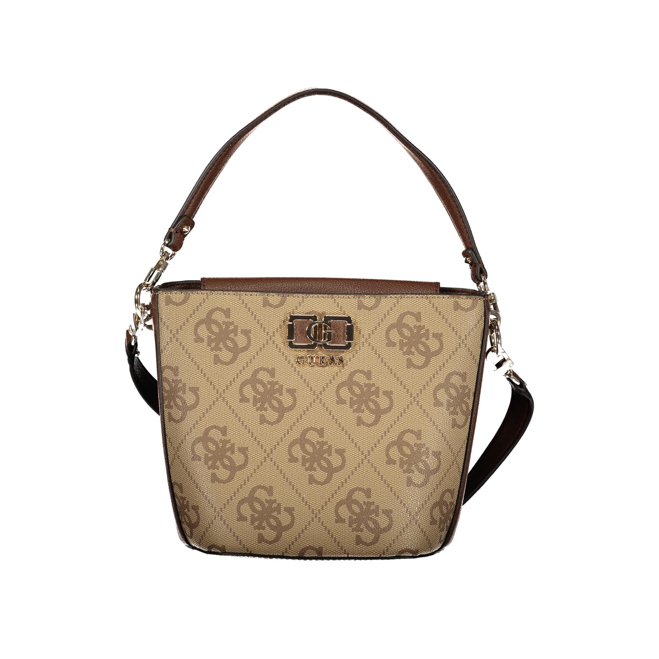 Снимка на Дамска кафява чанта  jeans GUESS