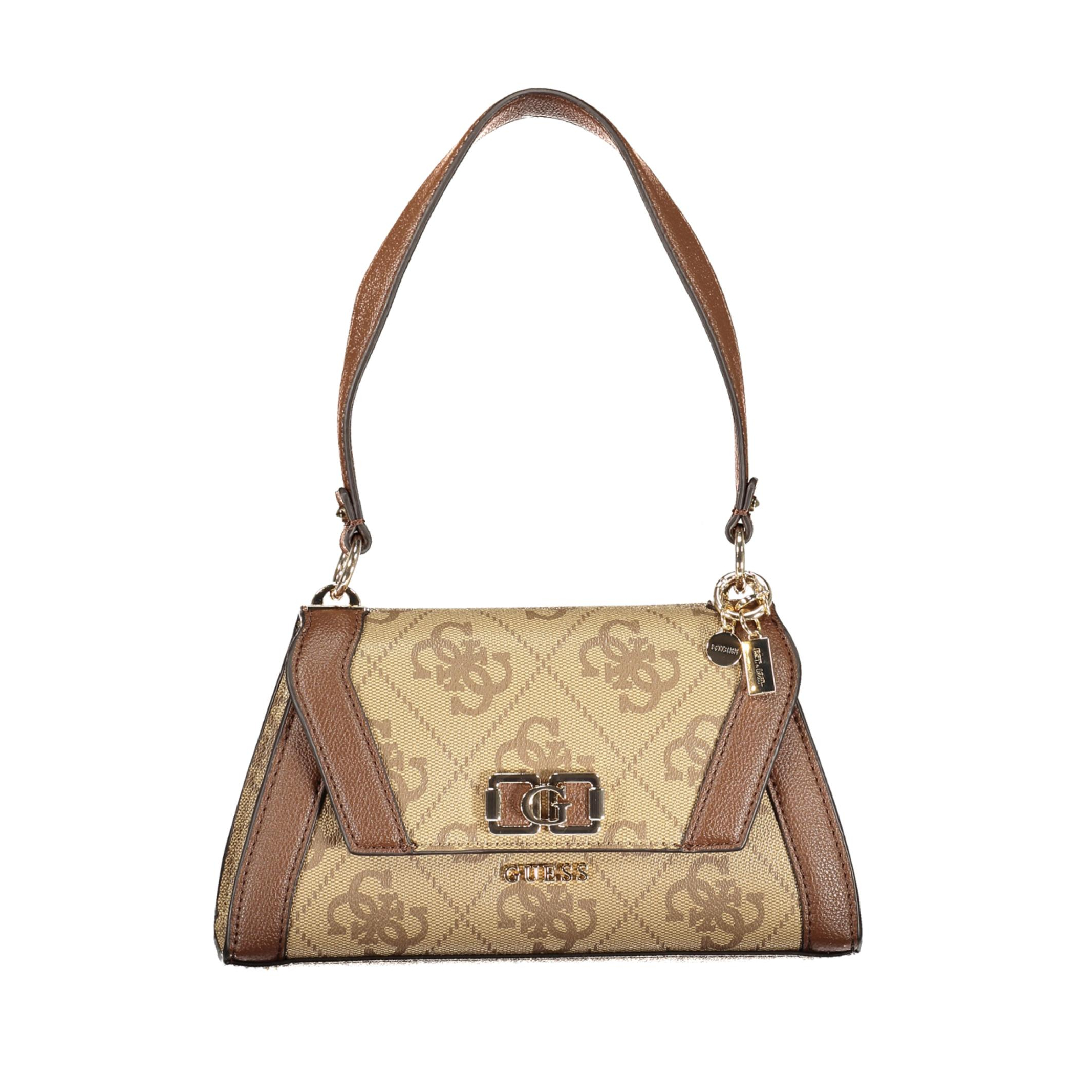 Снимка на Дамска кафява чанта  jeans GUESS