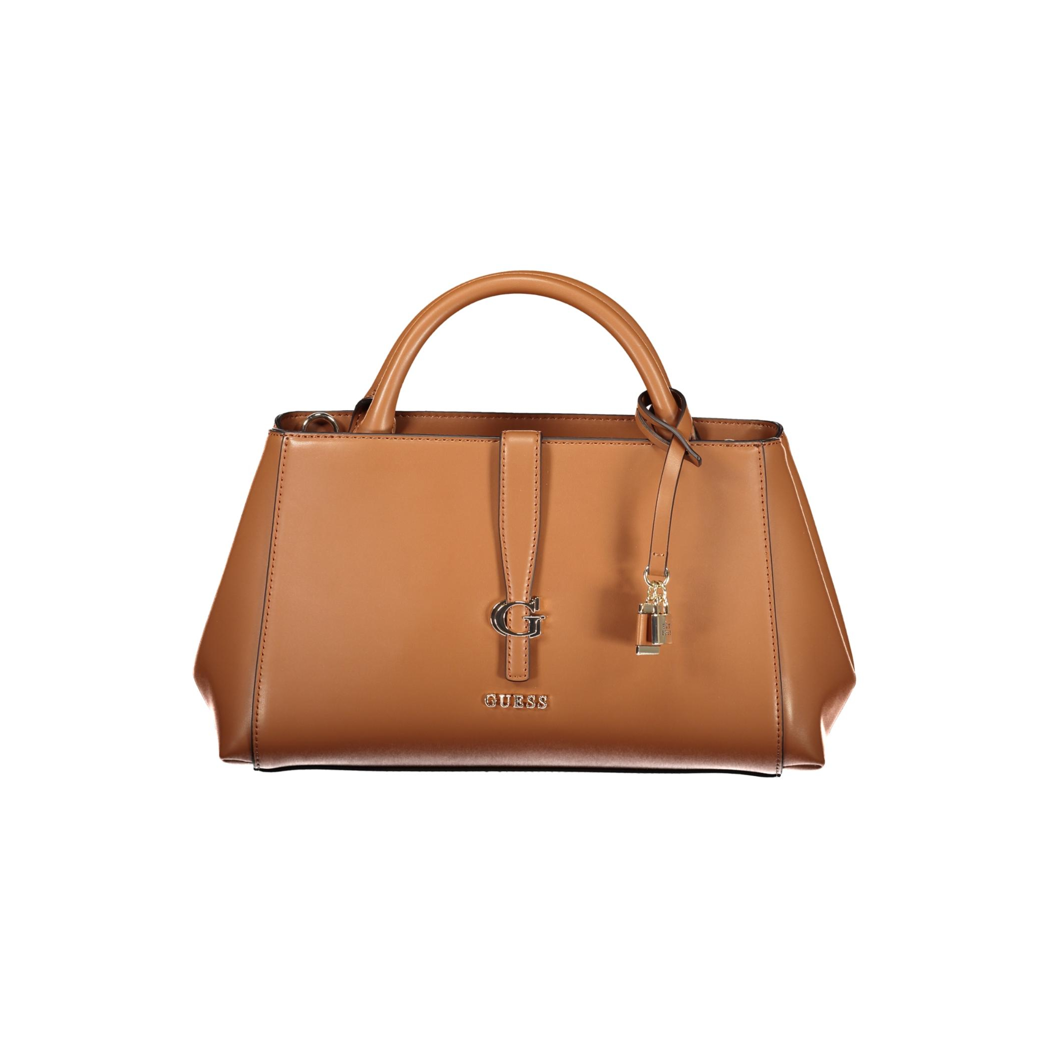 Снимка на Дамска кафява чанта  jeans GUESS