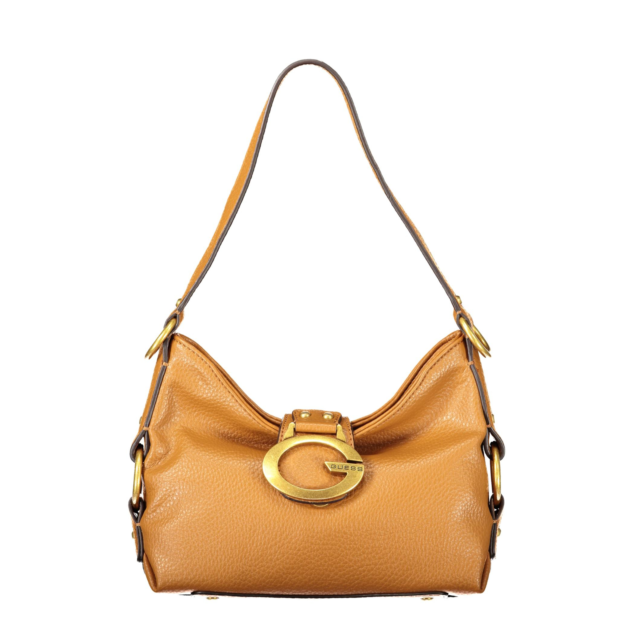 Снимка на Дамска кафява чанта  jeans GUESS