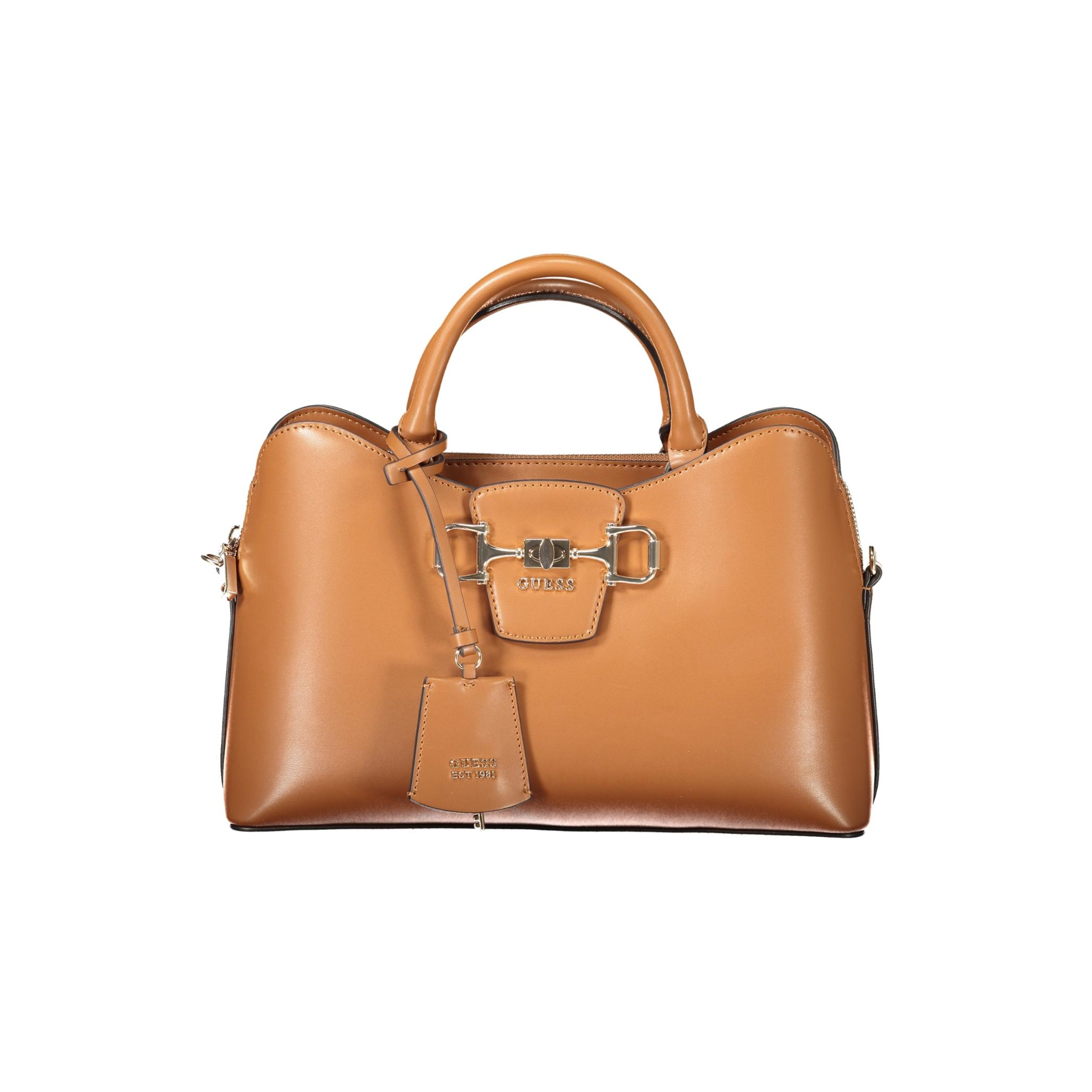 Снимка на Дамска кафява чанта  jeans GUESS