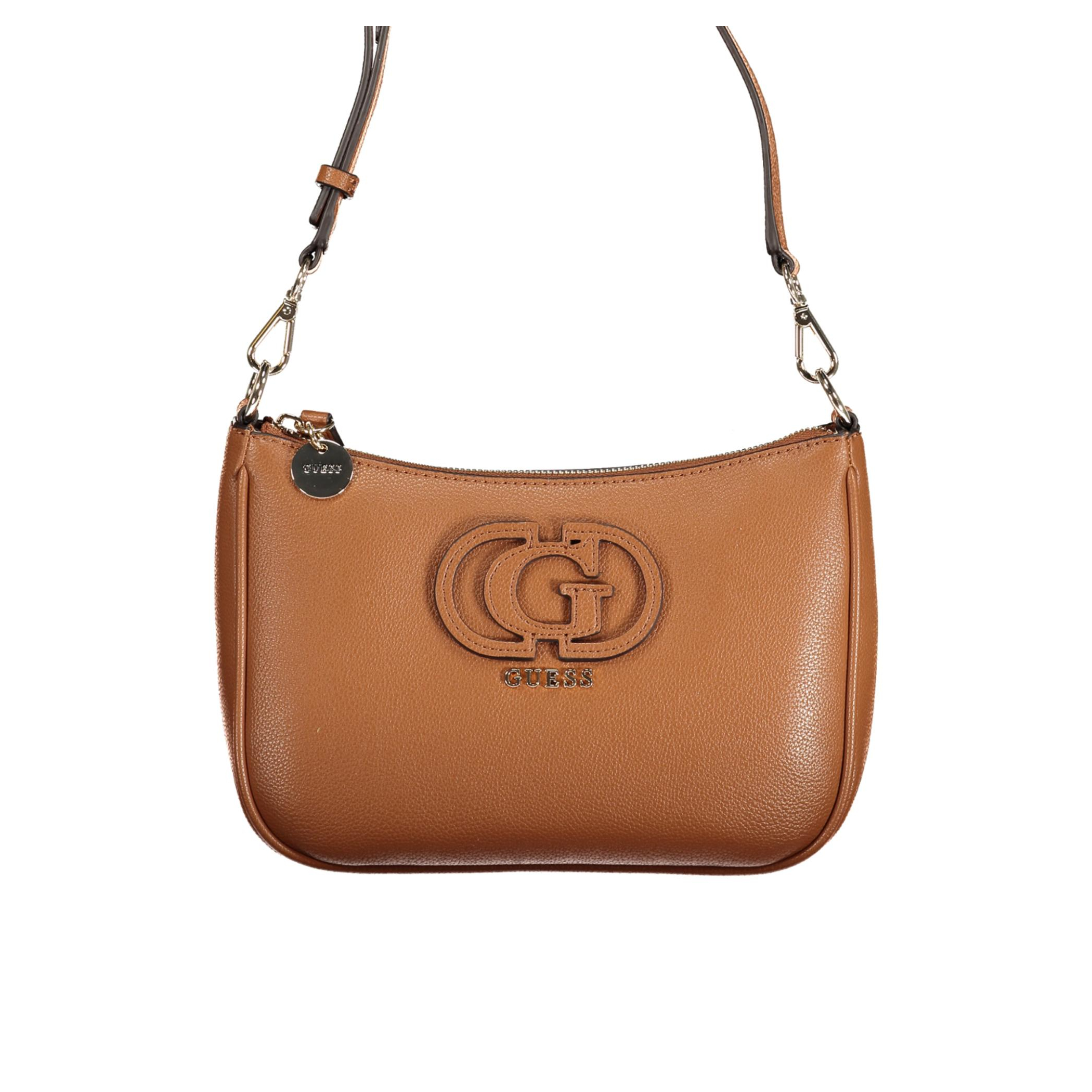 Снимка на Дамска кафява чанта  jeans GUESS