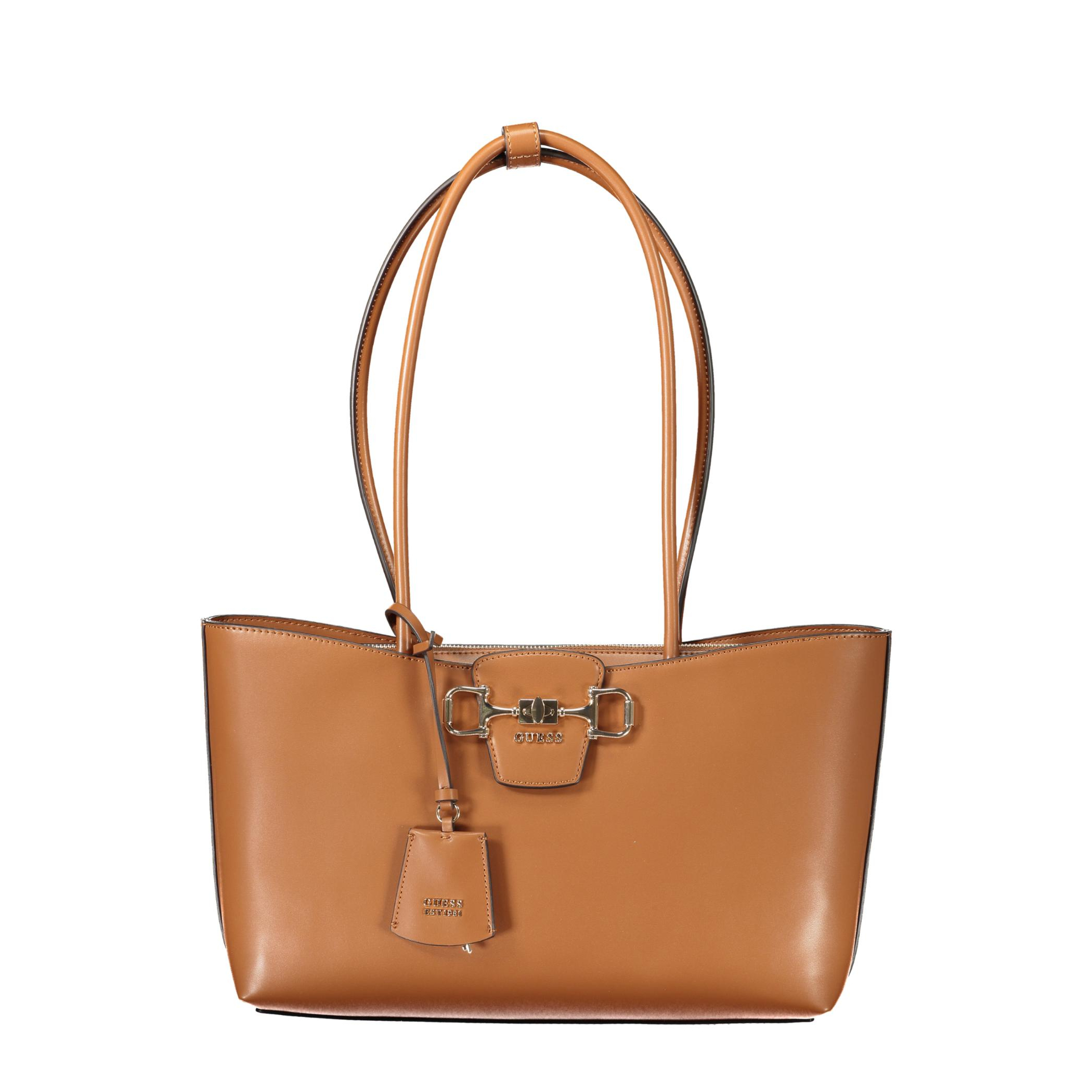 Снимка на Дамска кафява чанта  jeans GUESS