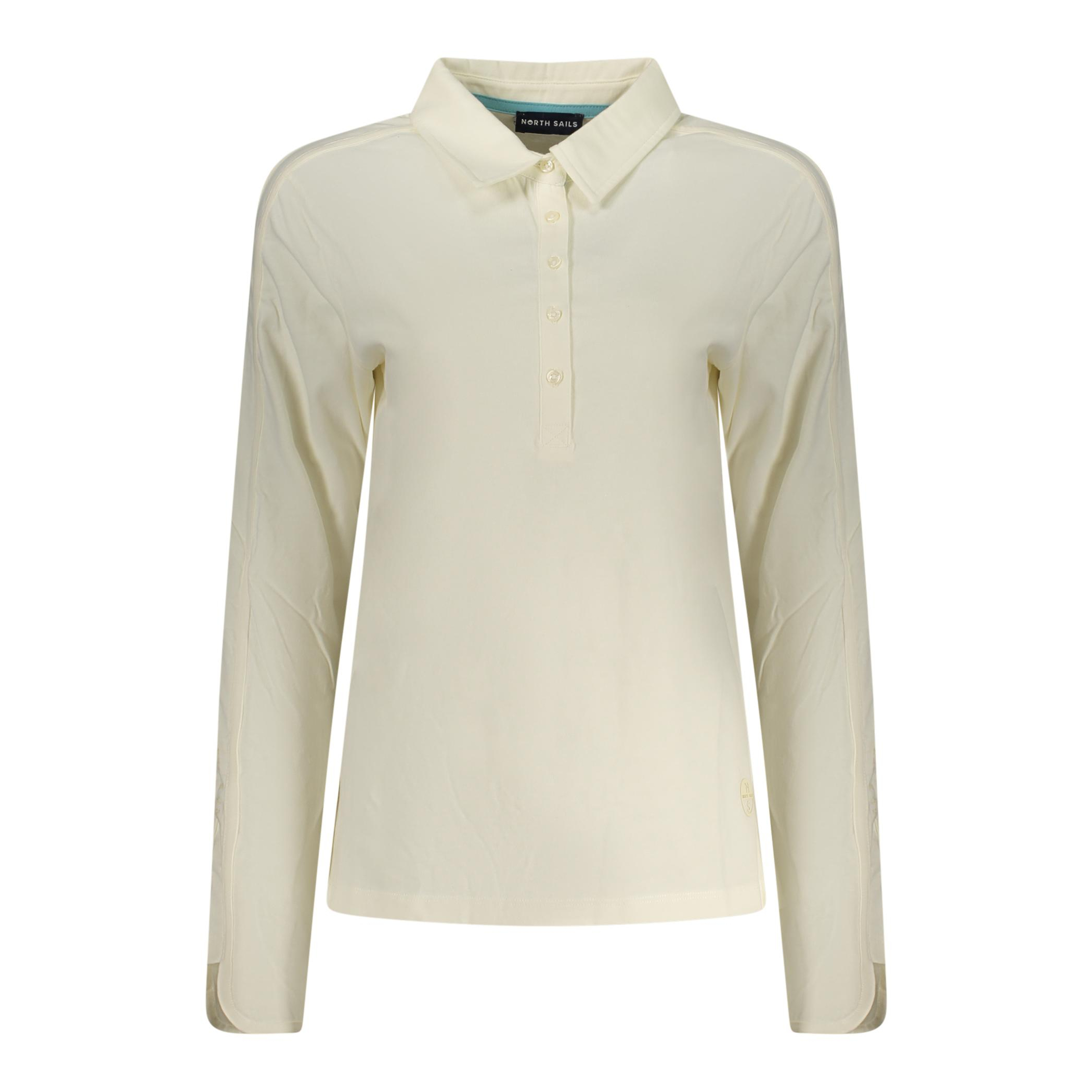 Снимка на Дамска поло близа с дълъг ръкав , бяла NORTH SAILS