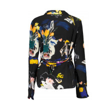 Снимка  на Дамска риза с дълъг ръкав, черна DESIGUAL 