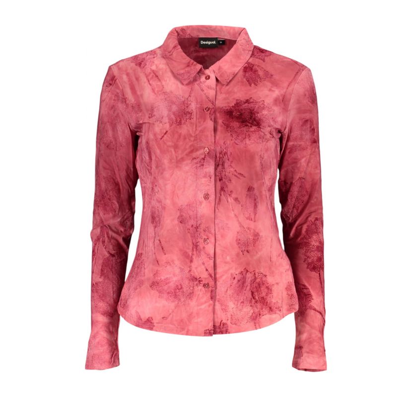 Дамска риза с дълъг ръкав, червена