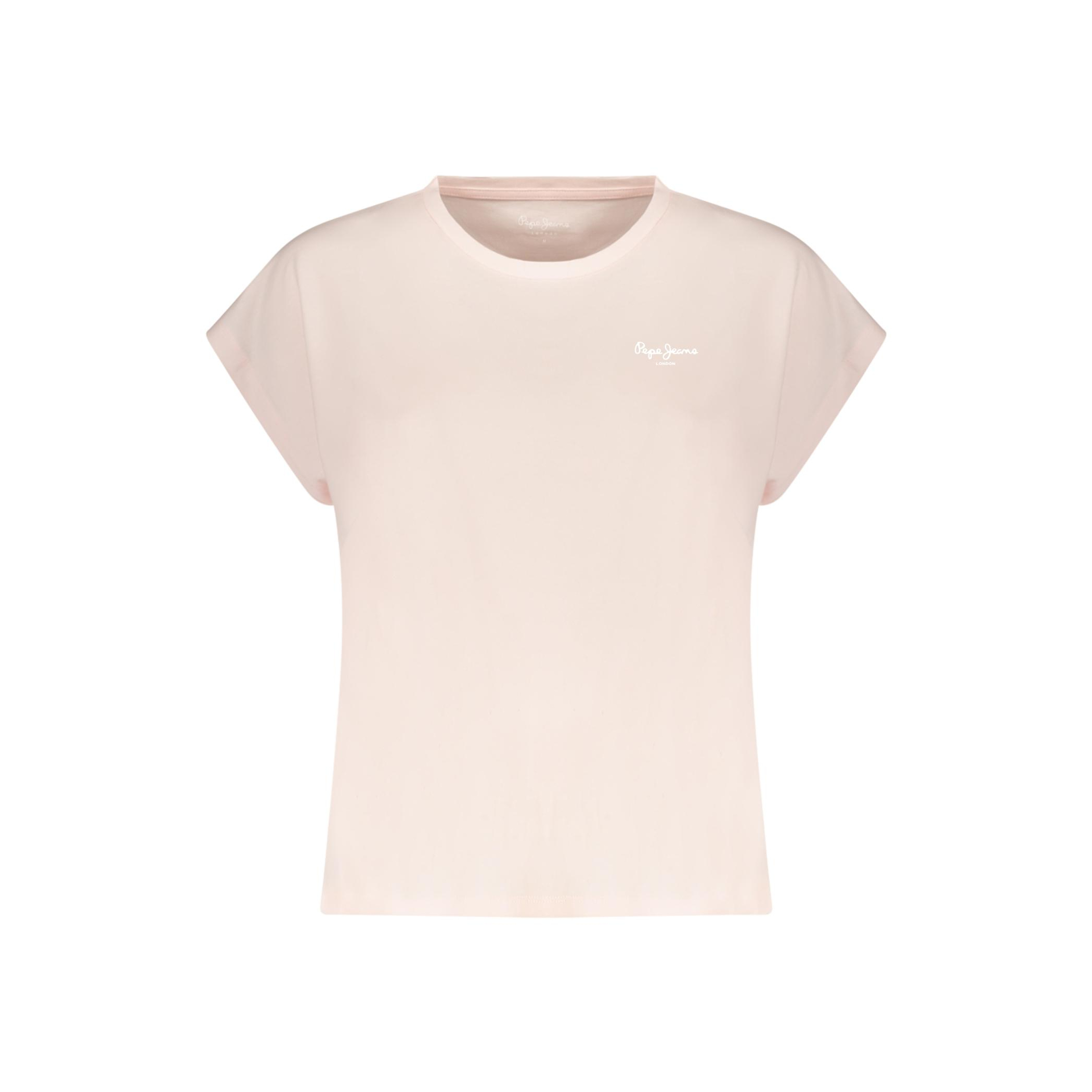 Снимка на Дамска розова тениска с къс ръкав  PEPE JEANS