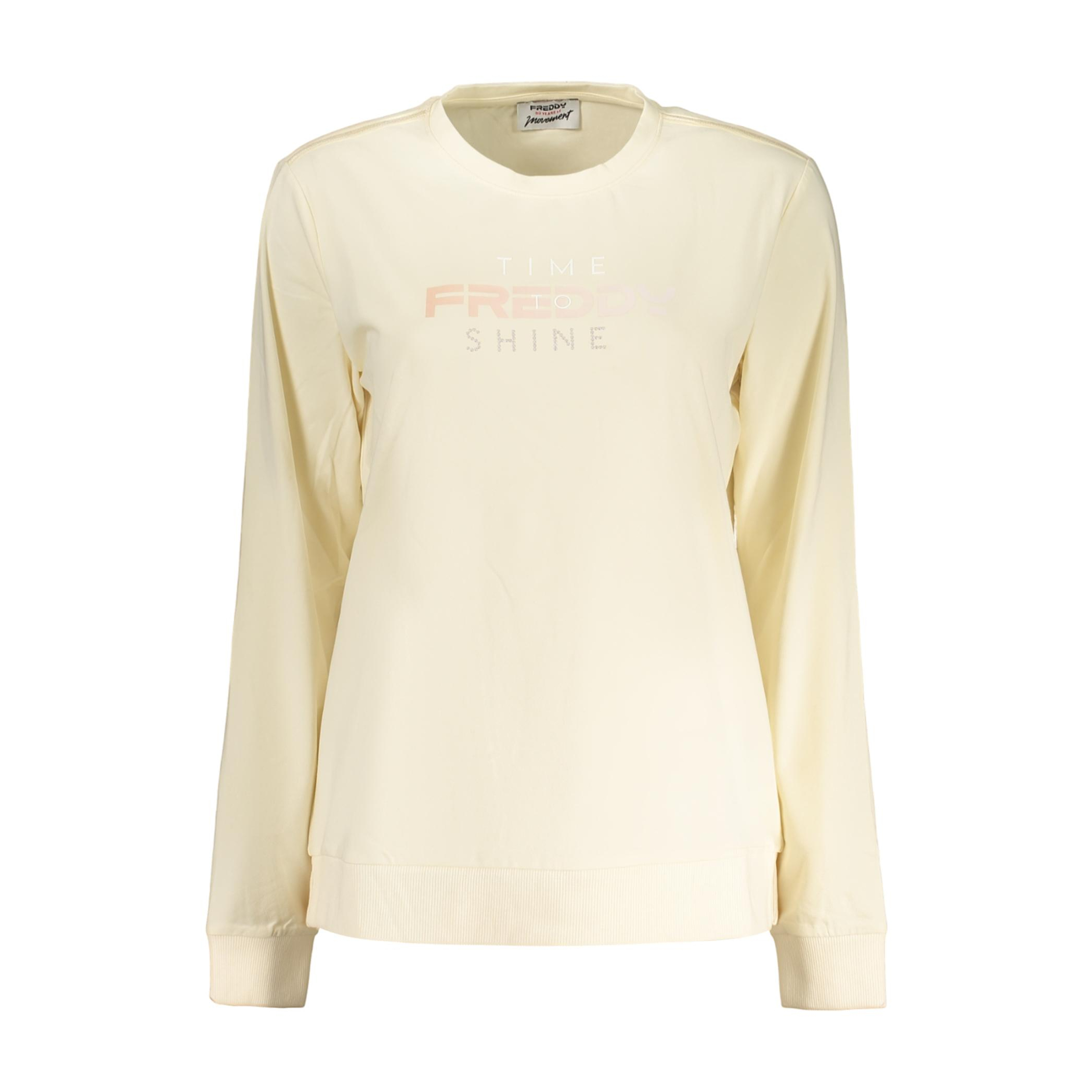 Снимка на Дамска тениска с дълъг ръкав , бежова FREDDY