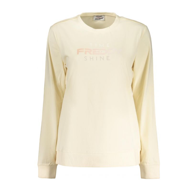 Дамска тениска с дълъг ръкав , бежова