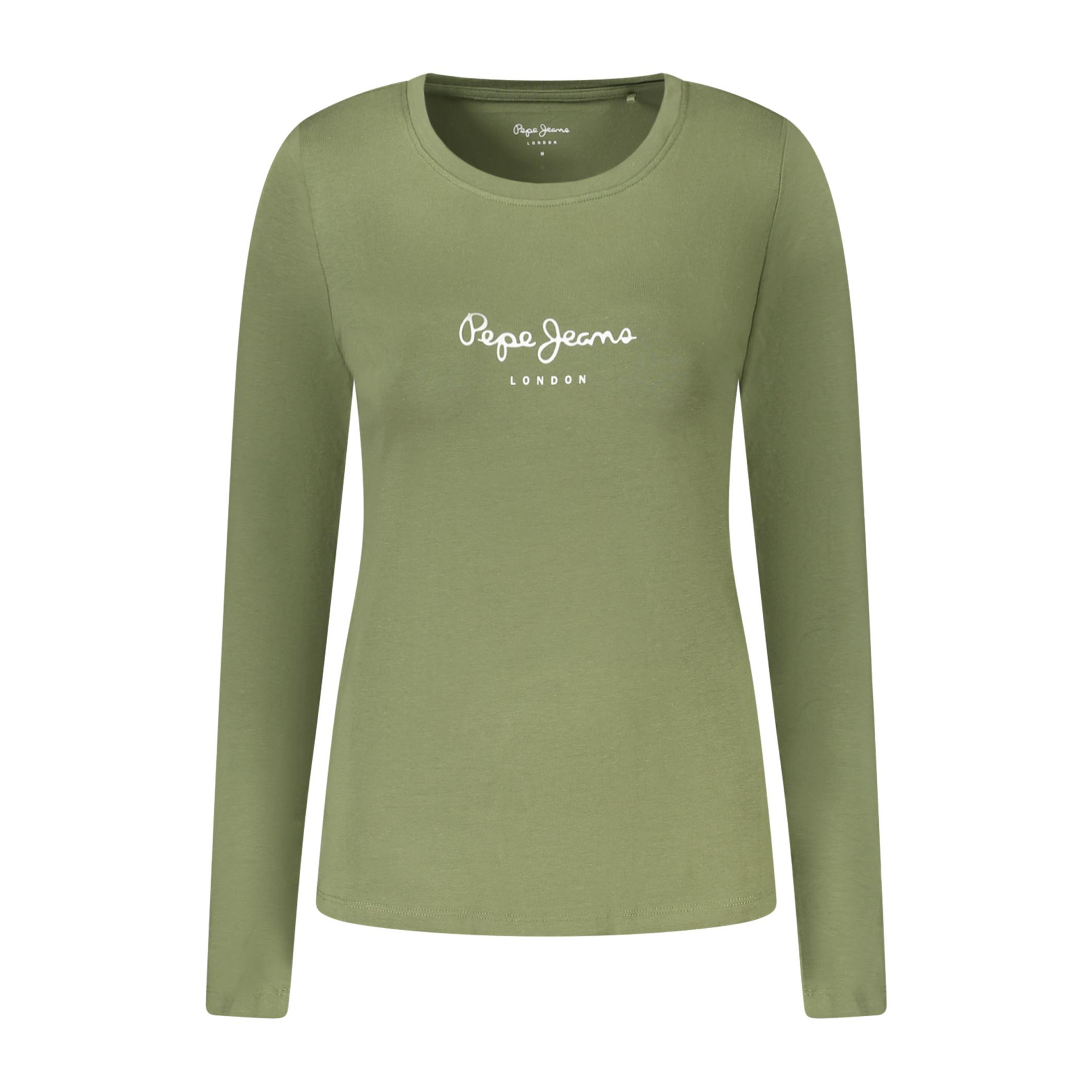 Снимка на Дамска тениска с дълъг ръкав , зелена PEPE JEANS