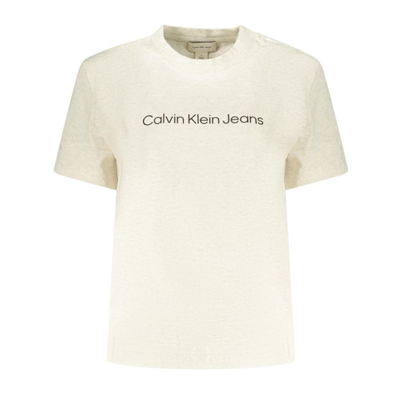 Дамска тениска с къс ръкав , бежова