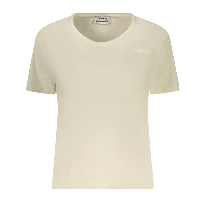 Дамска тениска с къс ръкав , бежова