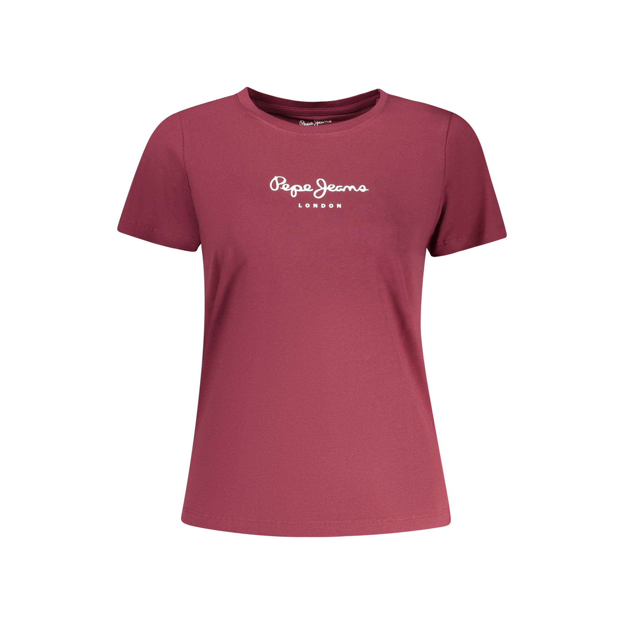 Снимка на Дамска тениска с къс ръкав , червена PEPE JEANS