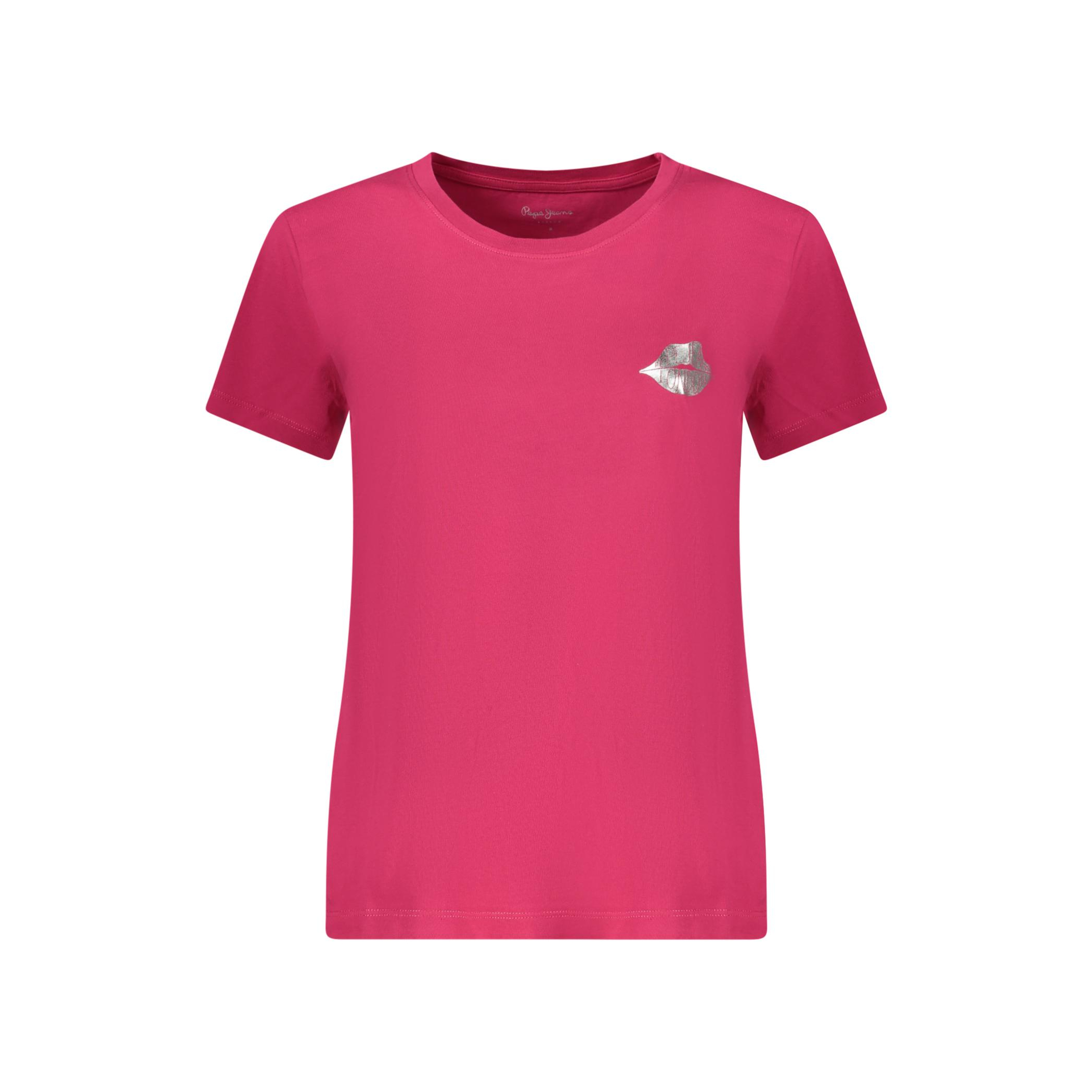 Снимка на Дамска тениска с къс ръкав , червена PEPE JEANS