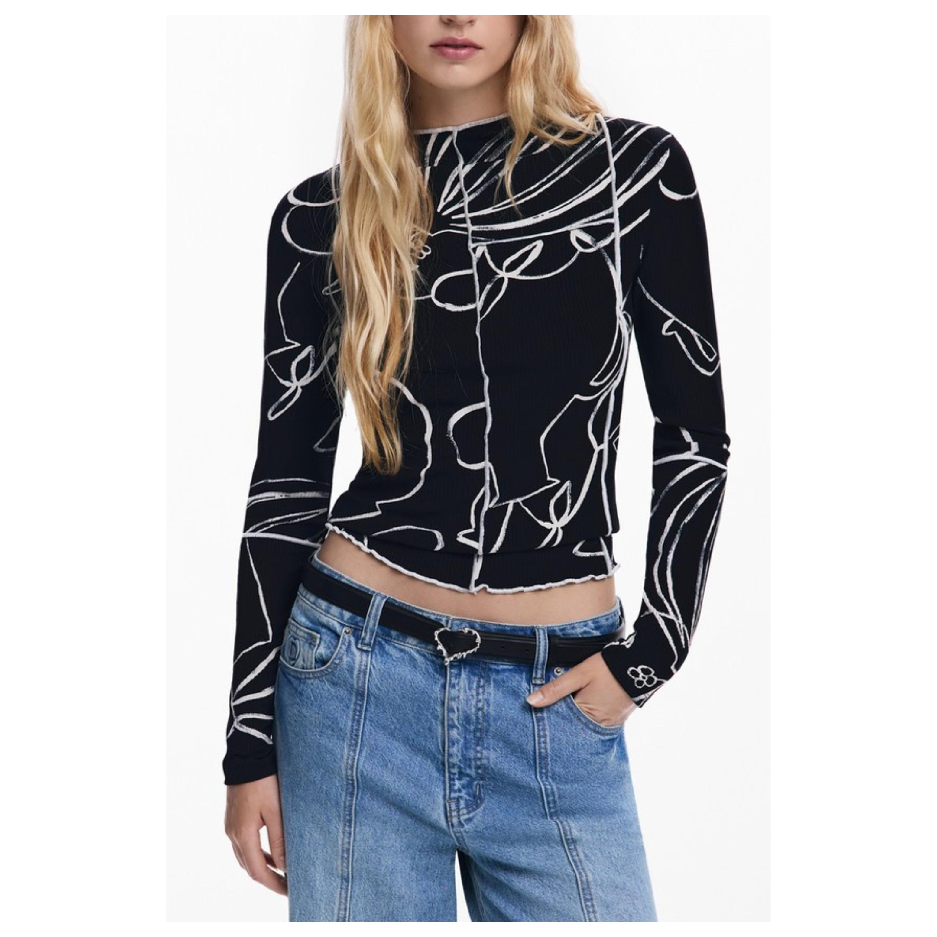 Снимка на Дамска тениска с къс ръкав DESIGUAL