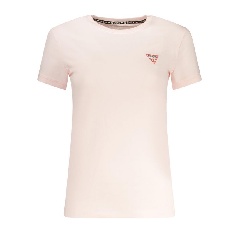 Дамска тениска с къс ръкав jeans, розова