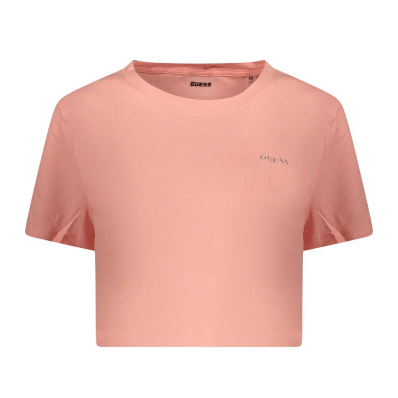 Дамска тениска с къс ръкав jeans, розова