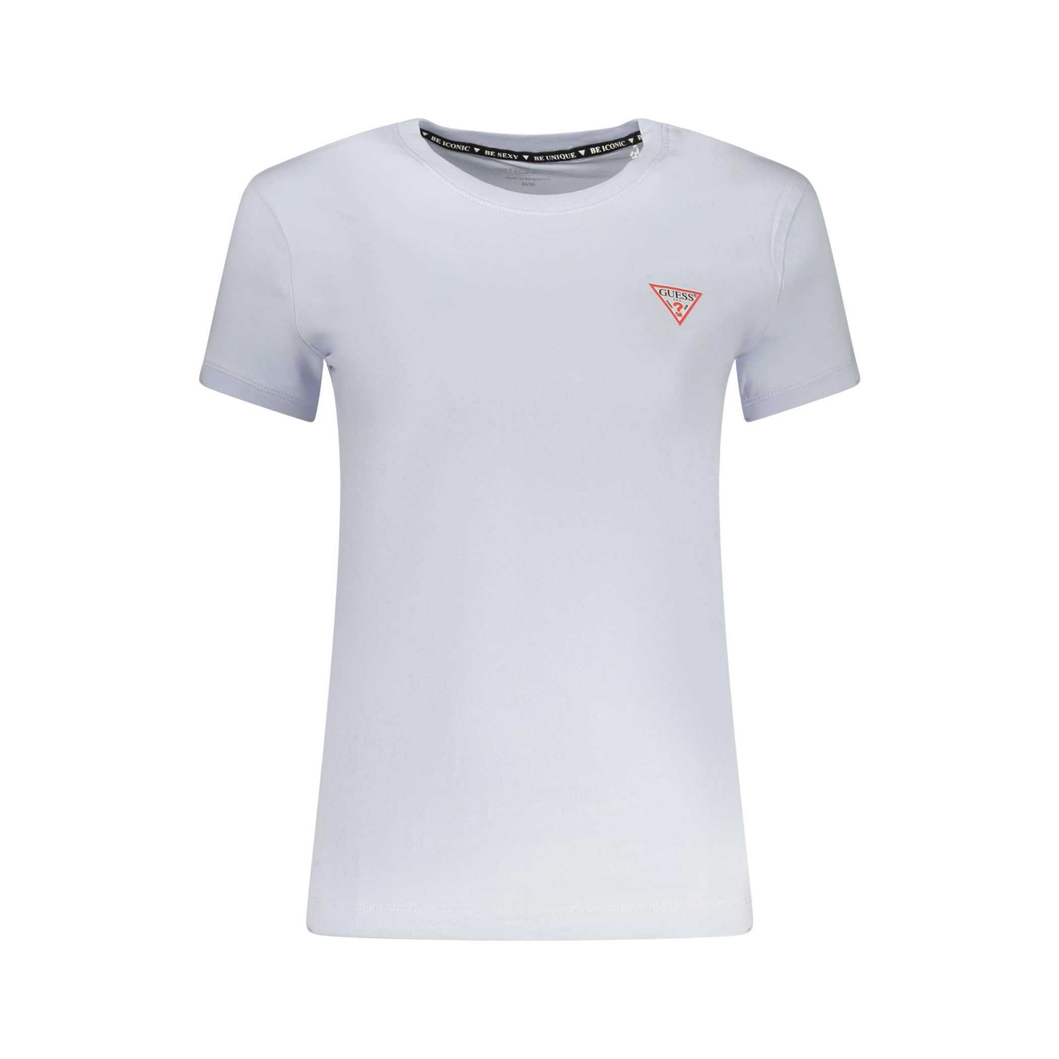 Снимка на Дамска тениска с къс ръкав  jeans, синя GUESS