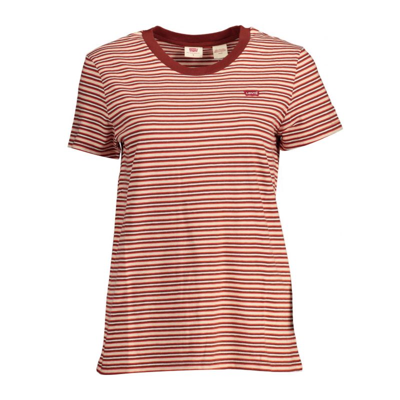 Дамска тениска с къс ръкав levi's, червена