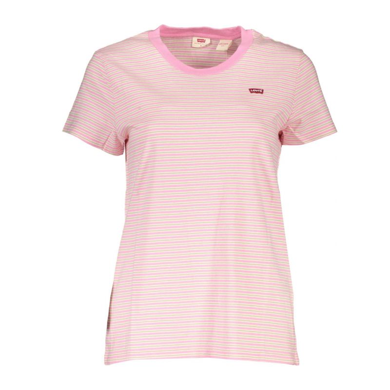 Дамска тениска с къс ръкав levi's розова