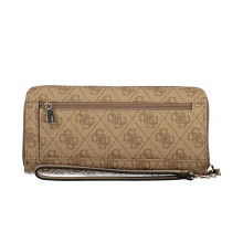 Снимка  на Дамски бежов портфейл  jeans GUESS 