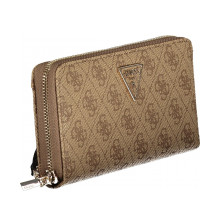 Снимка  на Дамски бежов портфейл  jeans GUESS 