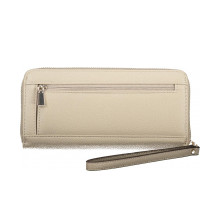 Снимка  на Дамски бежов портфейл  jeans GUESS 