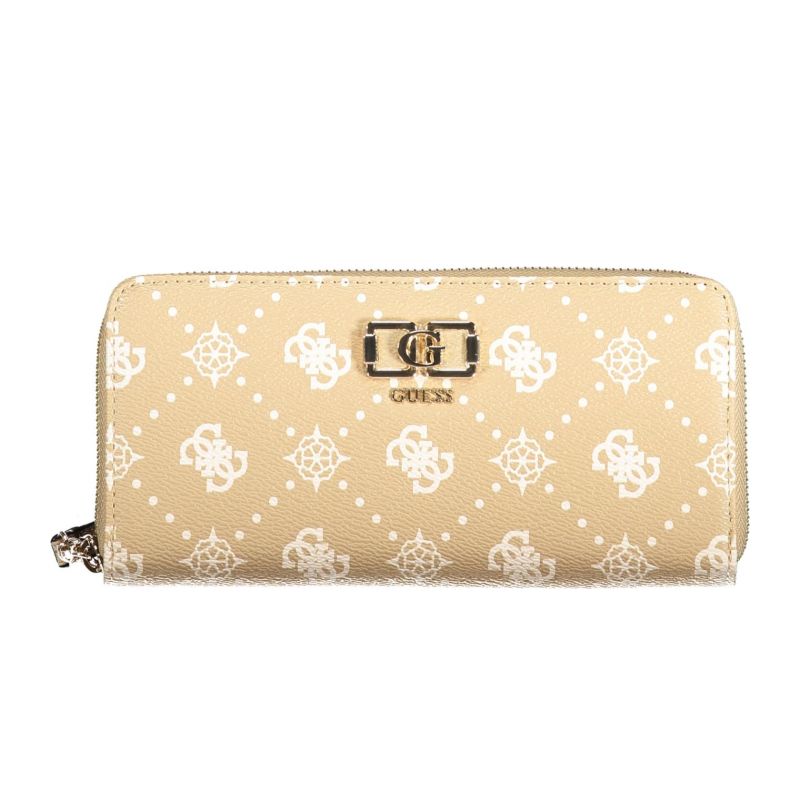 Дамски бежов портфейл jeans