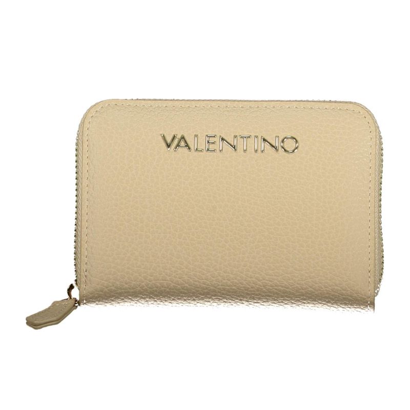 Дамски бежов портфейл valentino чанти