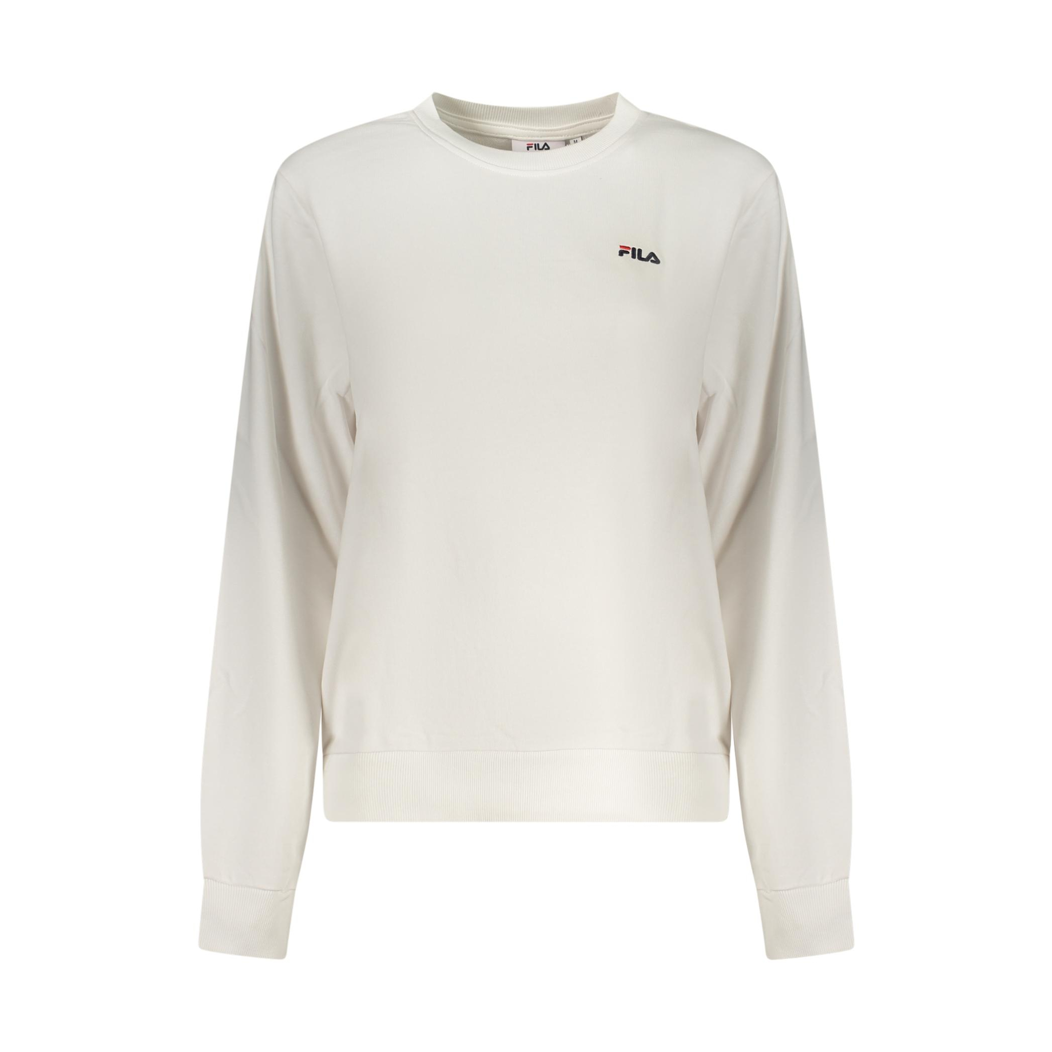 Снимка на Дамски бял суитшърт с цип  FILA