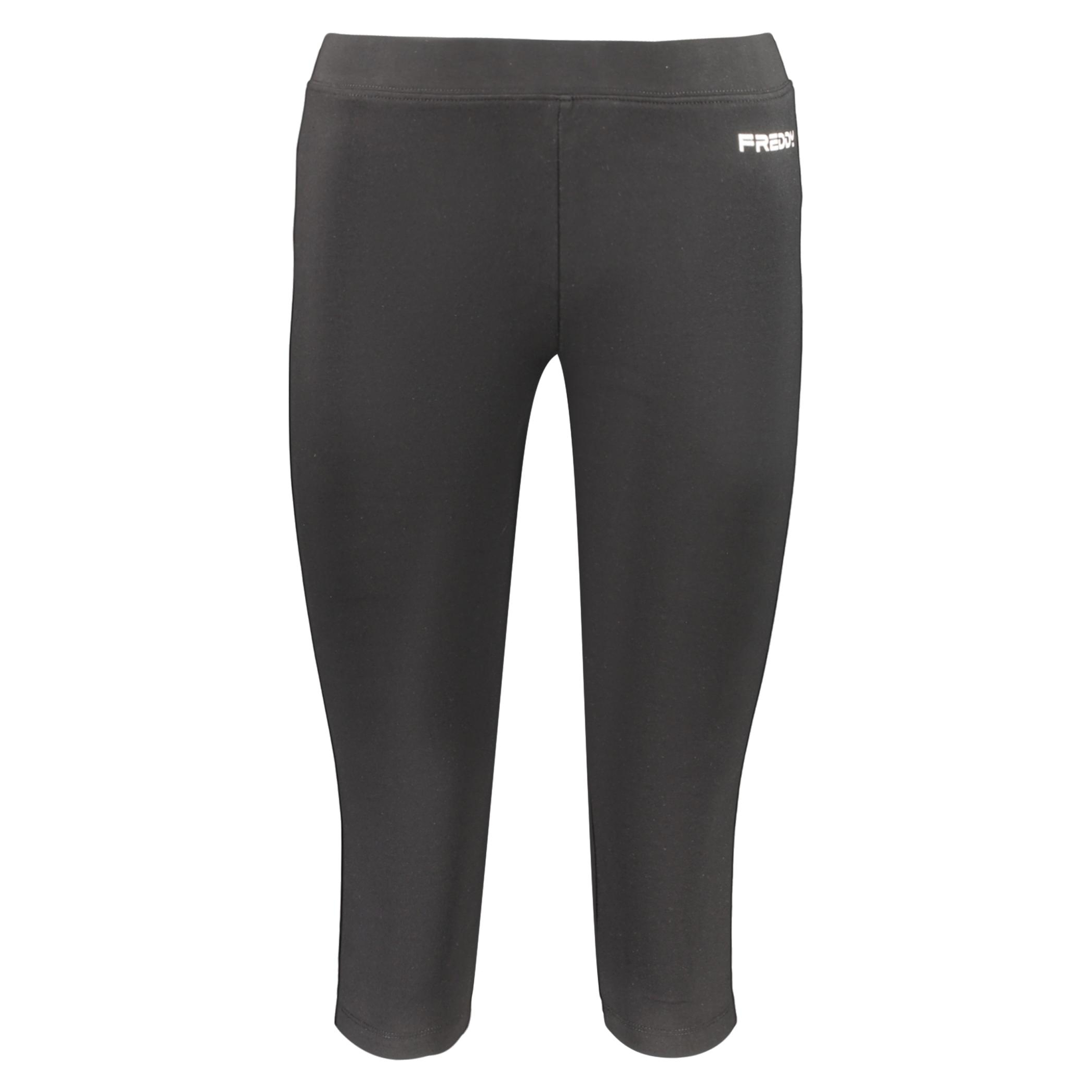 Снимка на Дамски черен клин  FREDDY