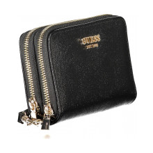 Снимка  на Дамски черен портфейл  jeans GUESS 