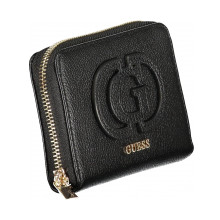 Снимка  на Дамски черен портфейл  jeans GUESS 