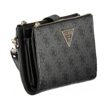 Снимка  на Дамски черен портфейл  jeans GUESS 