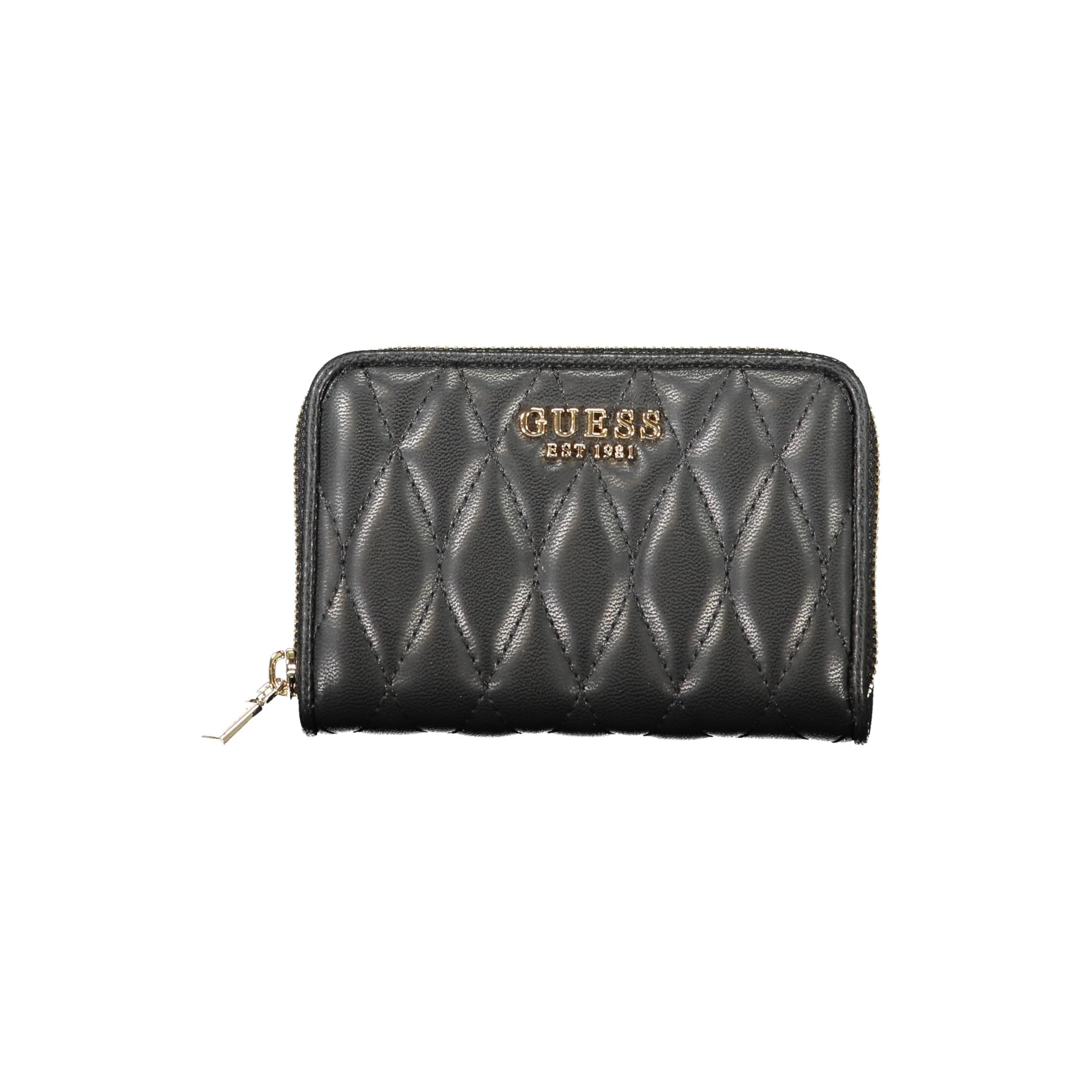 Снимка на Дамски черен портфейл  jeans GUESS