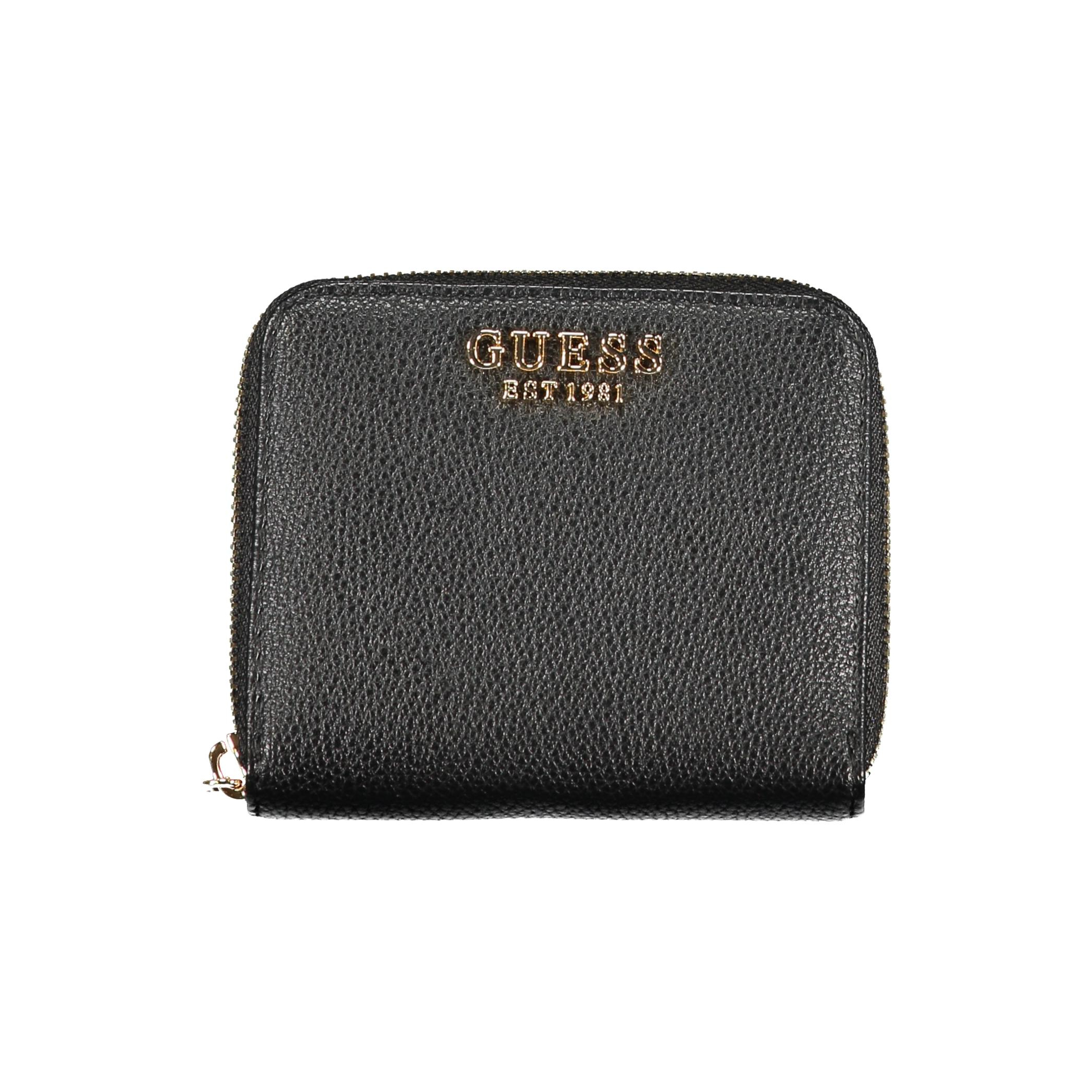Снимка на Дамски черен портфейл  jeans GUESS
