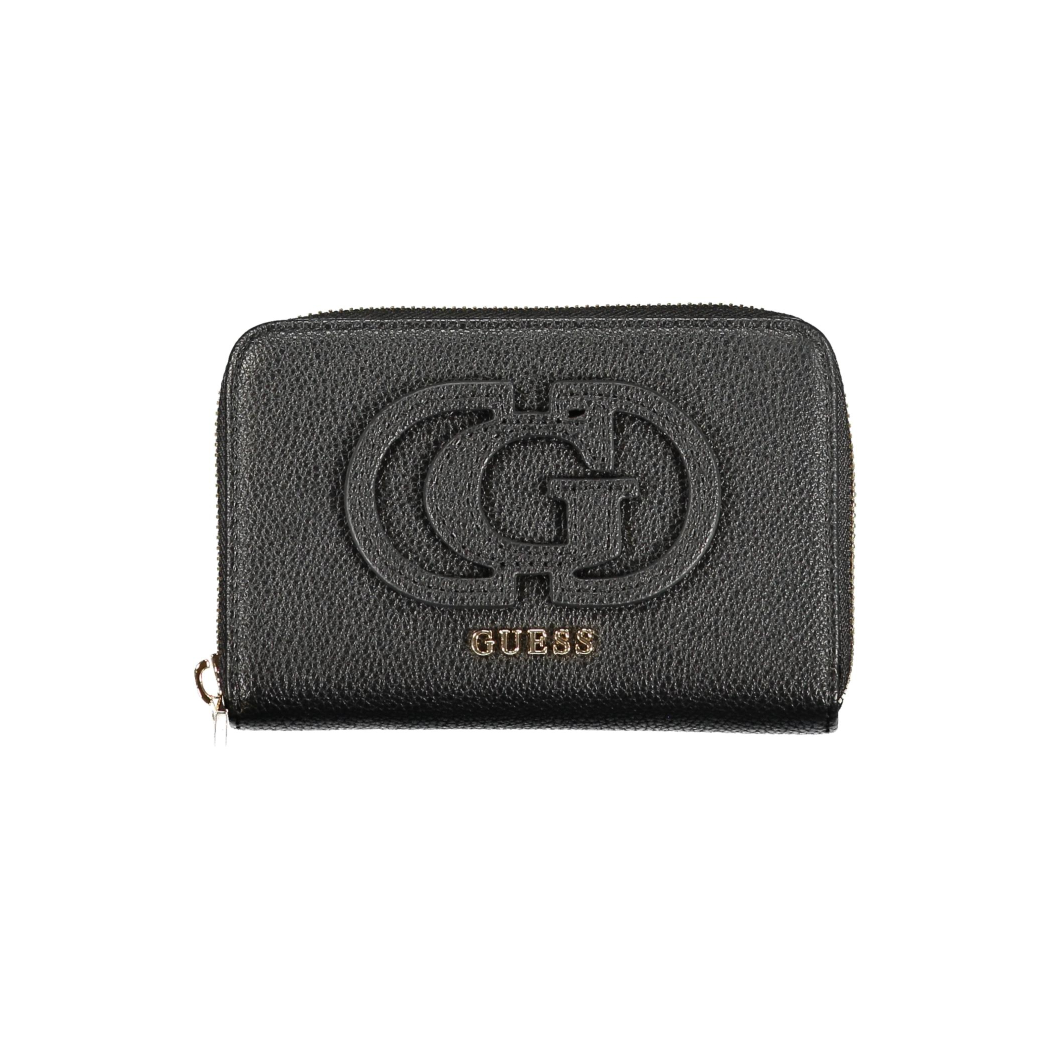 Снимка на Дамски черен портфейл  jeans GUESS