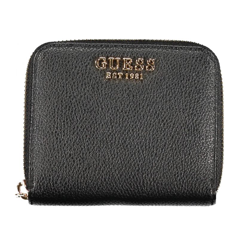 Снимка на Дамски черен портфейл  jeans GUESS 
