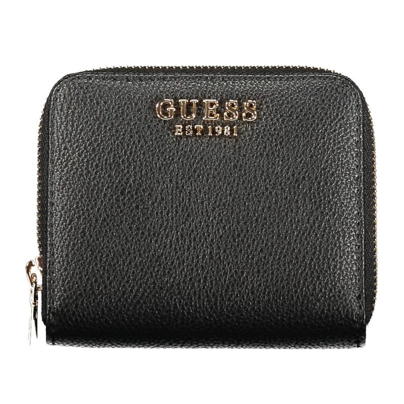 Дамски черен портфейл jeans