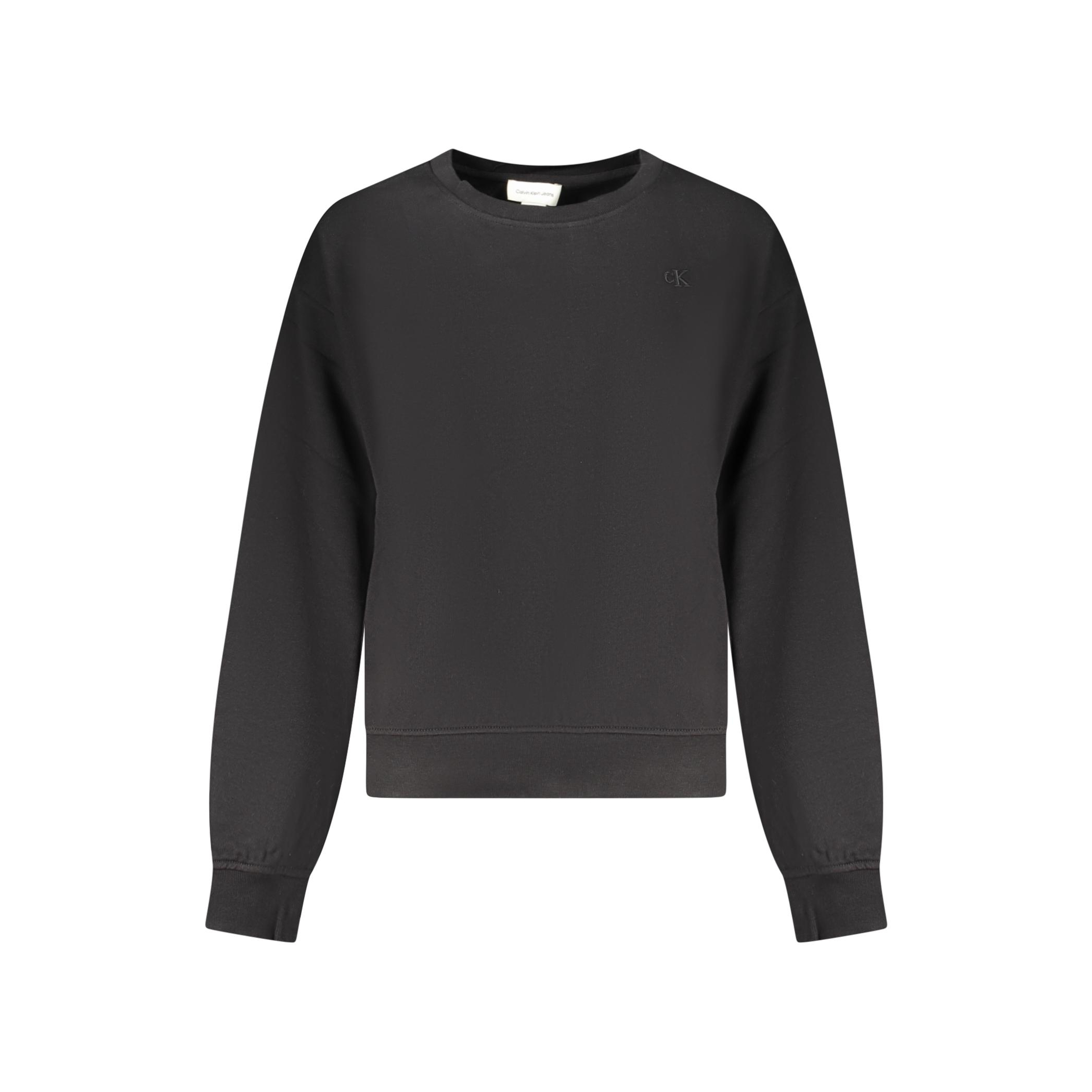 Снимка на Дамски черен суитшърт с цип  CALVIN KLEIN