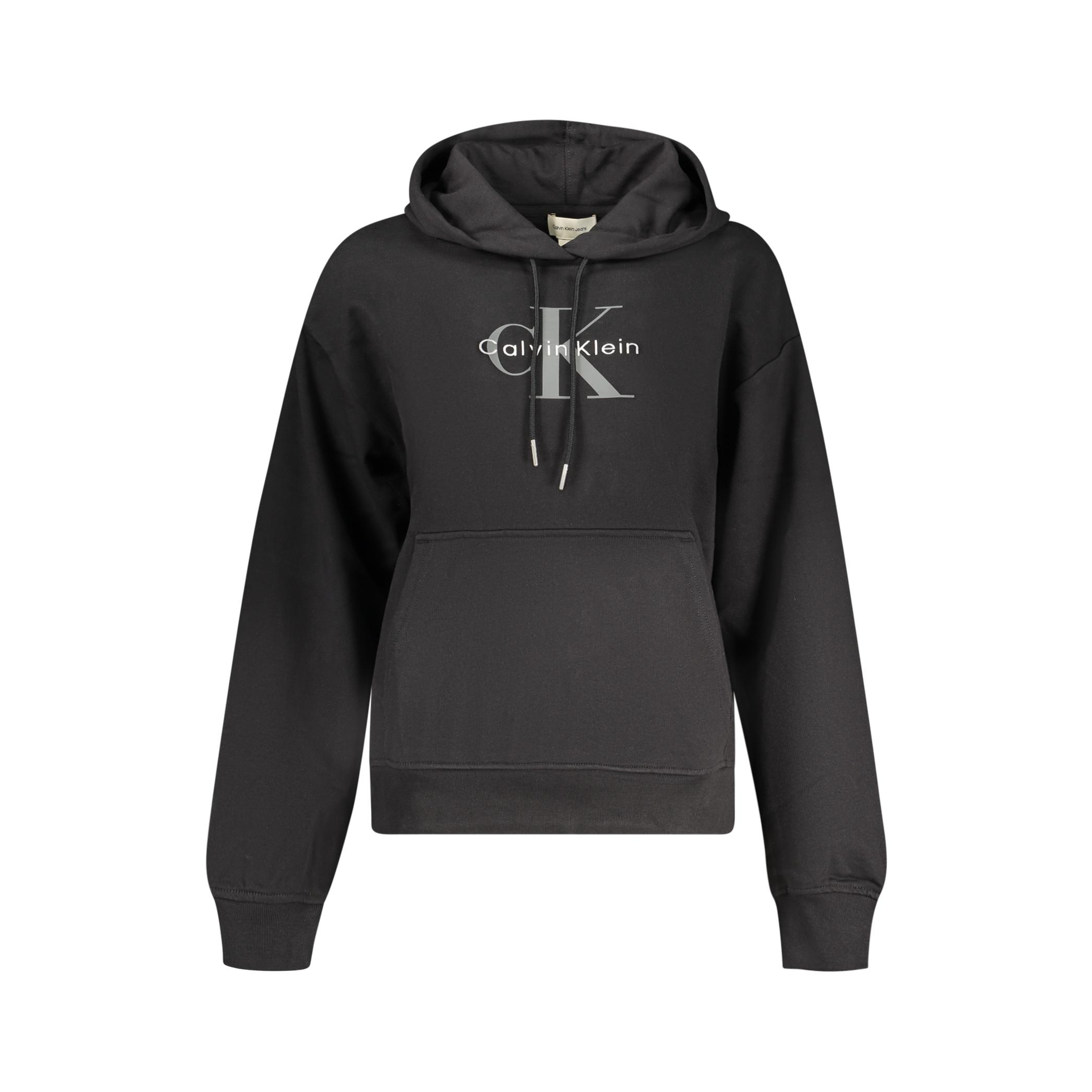 Снимка на Дамски черен суитшърт с цип  CALVIN KLEIN