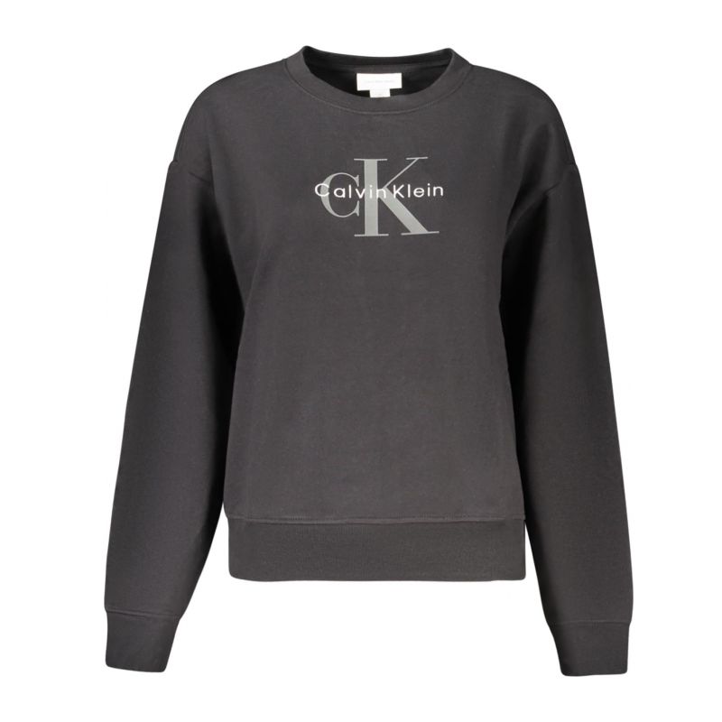 Снимка на Дамски черен суитшърт с цип  CALVIN KLEIN 