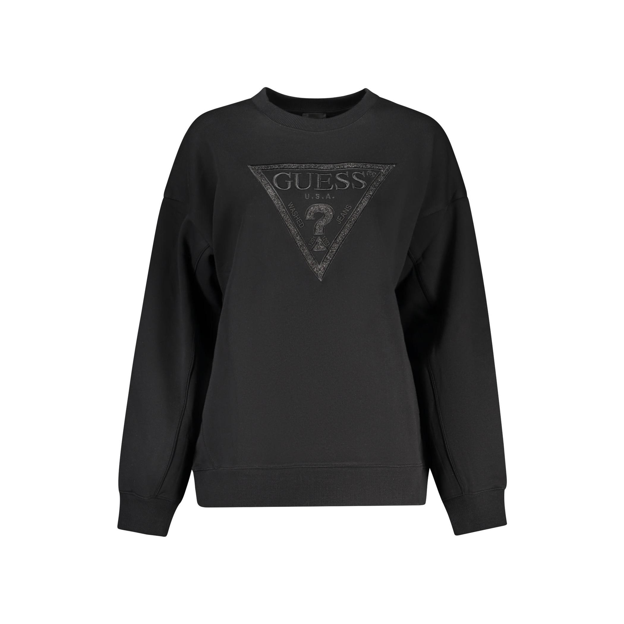 Снимка на Дамски черен суитшърт с цип  jeans GUESS