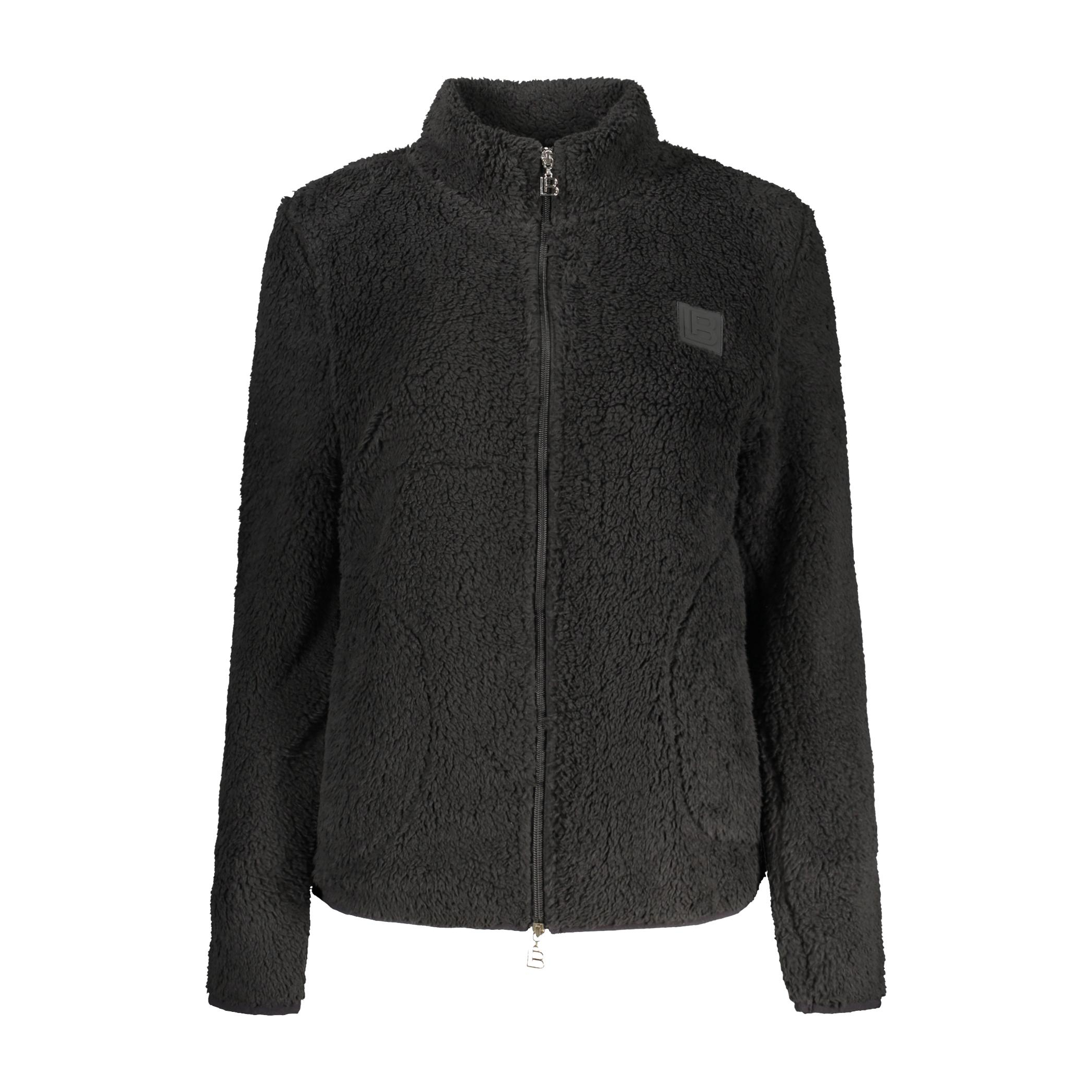 Снимка на Дамски черен суитшърт с цип  LAURA BIAGIOTTI