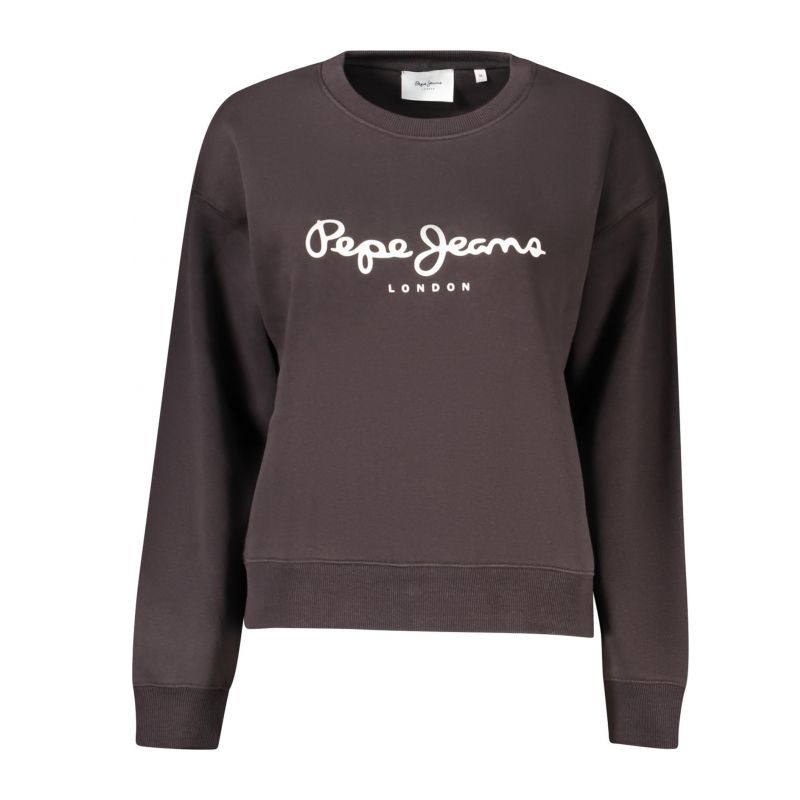 Снимка на Дамски черен суитшърт с цип  PEPE JEANS 
