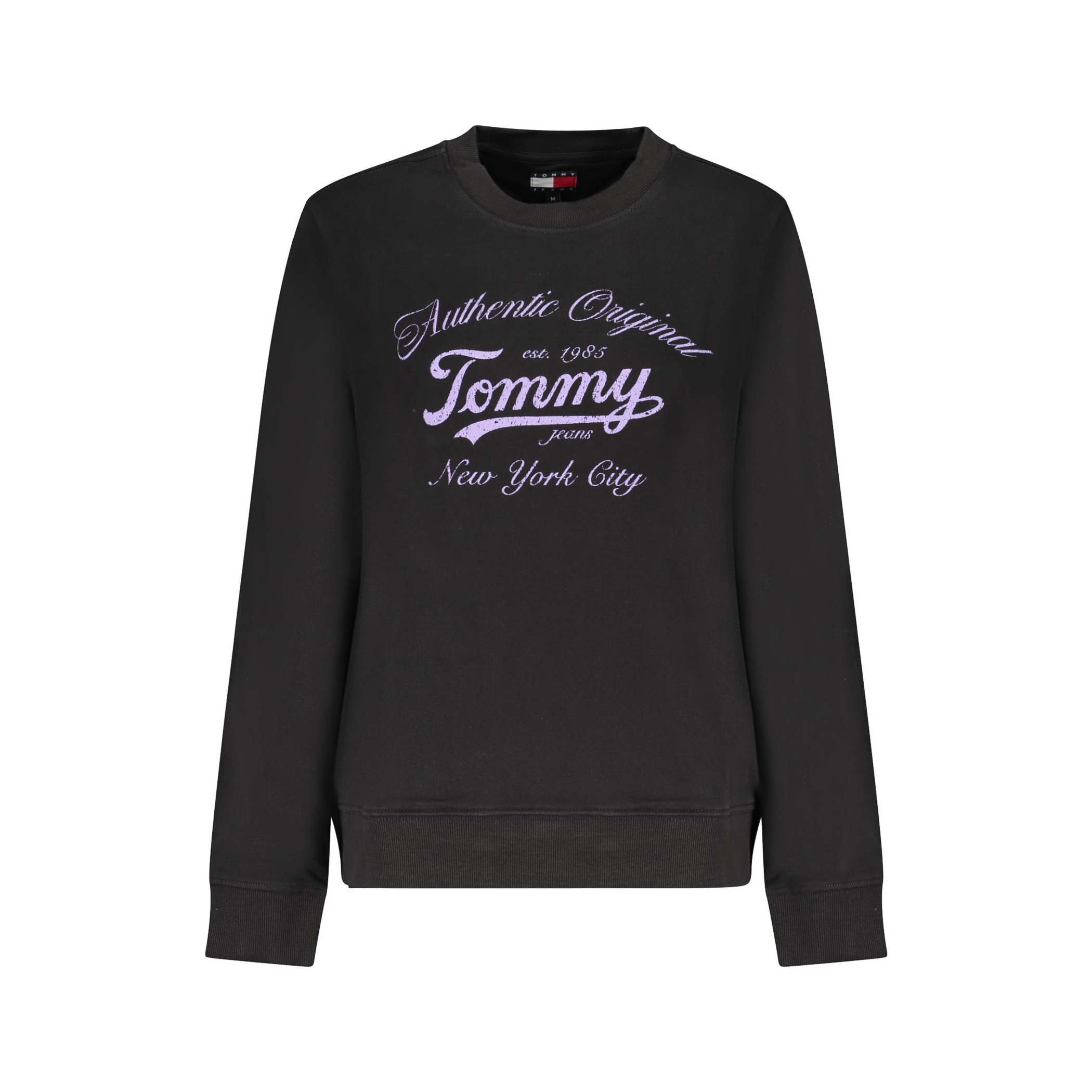 Снимка на Дамски черен суитшърт с цип  TOMMY HILFIGER