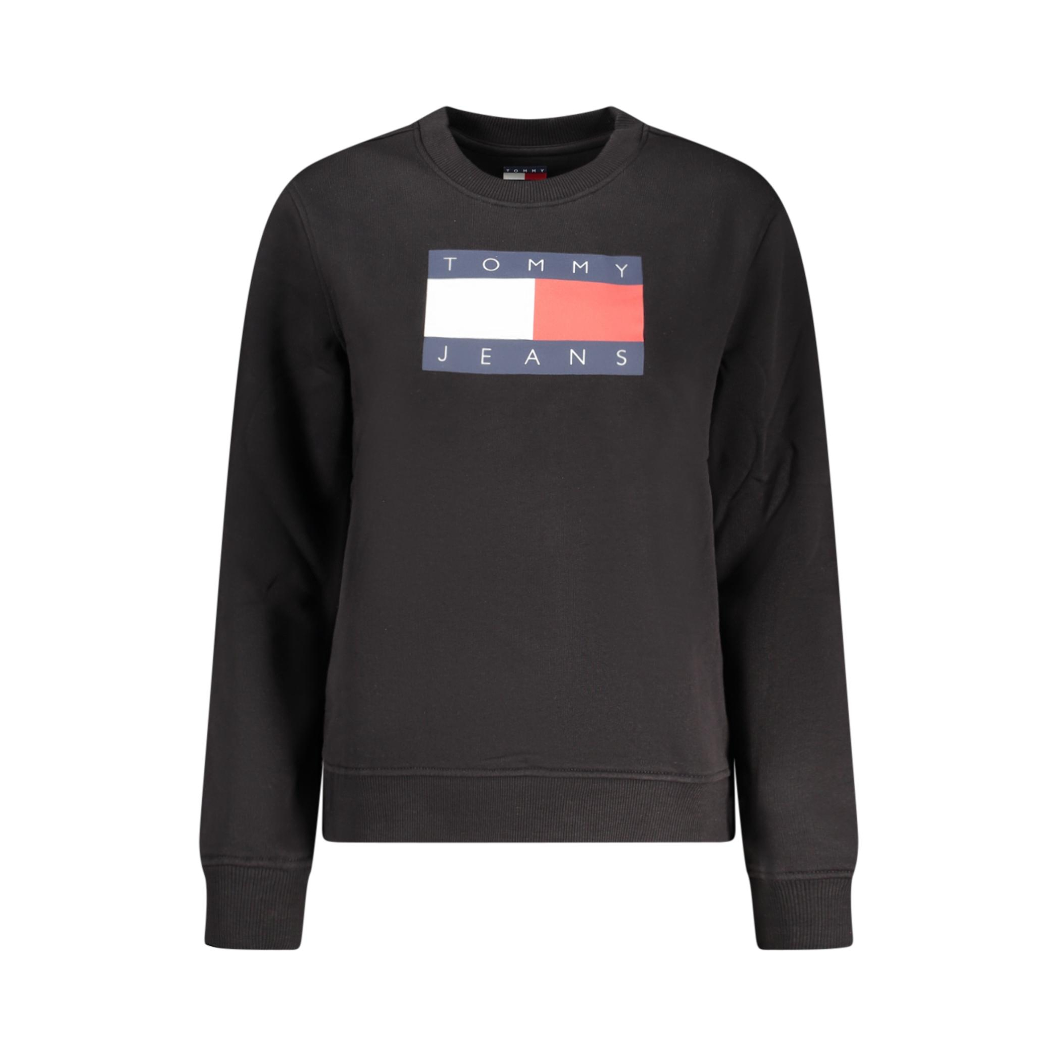 Снимка на Дамски черен суитшърт с цип  TOMMY HILFIGER