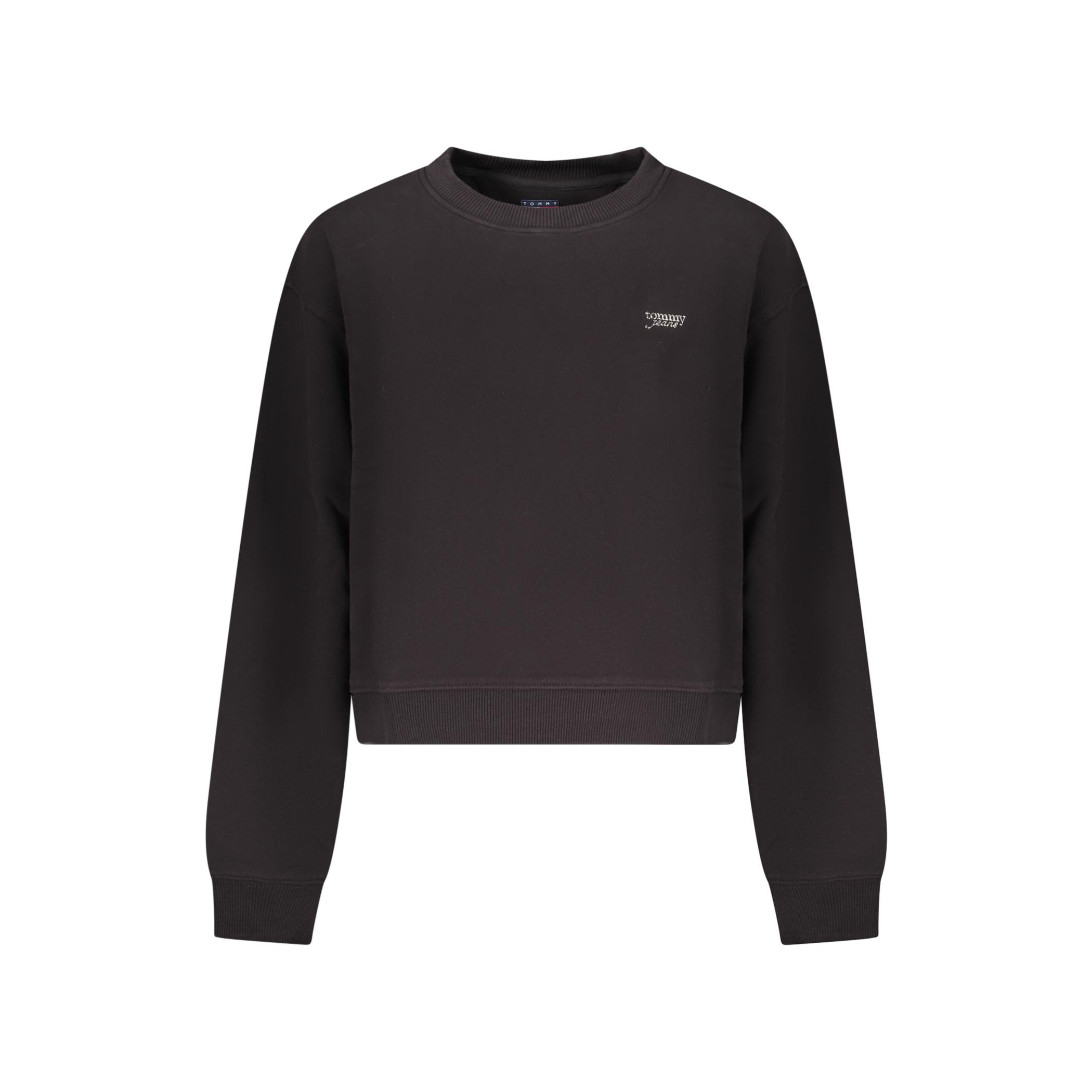 Снимка на Дамски черен суитшърт с цип  TOMMY HILFIGER